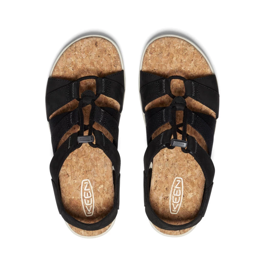 Keen Women's Elle Mixed Strap Sandal | Black/Birch 4 Keen Women's Elle Mixed Strap Sandal | Black/Birch - Image 4