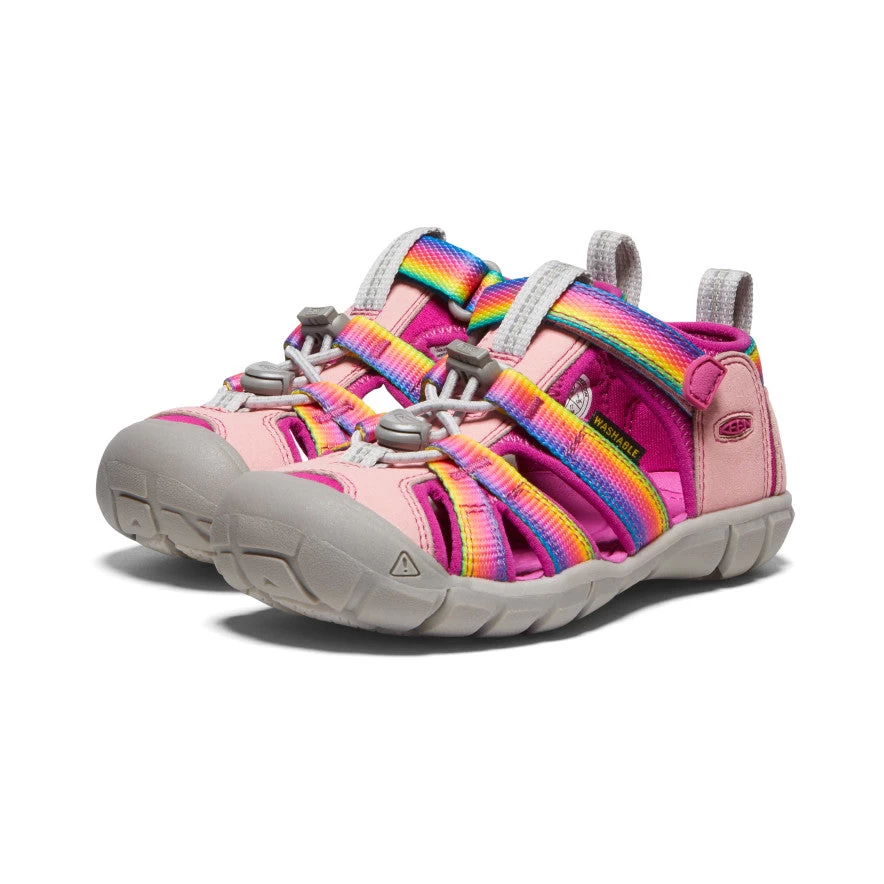 Keen Little Kids' Seacamp II CNX | Rainbow/Festival Fuchsia 2 Keen Little Kids' Seacamp II CNX | Rainbow/Festival Fuchsia - Image 2