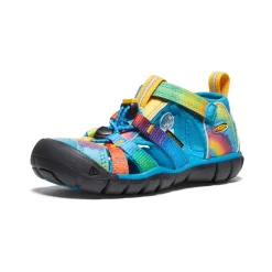 Keen Little Kids' Seacamp II CNX | Vivid Blue/Original Tie Dye -Fashion Shoes 06d52507d04aec89c5354da74cf8a884f41fbfa0