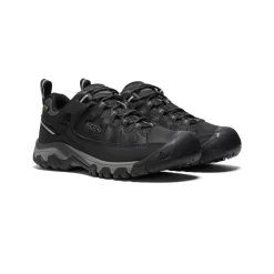 Keen Men's Targhee EXP Waterproof | Black/Steel Grey -Fashion Shoes 07fb3b530ba21ca781b99d75df9e7f3e4d15eb98