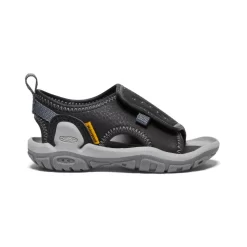 Keen Toddlers' Knotch River Open-Toe | Black/Steel Grey
