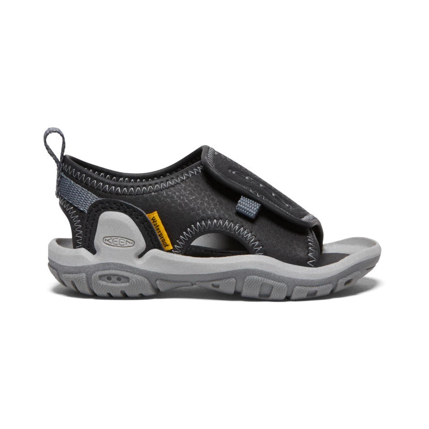 Keen Toddlers' Knotch River Open-Toe | Black/Steel Grey 1 Keen Toddlers' Knotch River Open-Toe | Black/Steel Grey