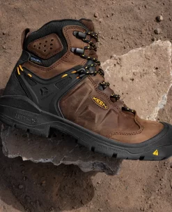 Keen Women's Dover 6" Waterproof Boot (Carbon-Fiber Toe) | Dark Earth/Black 13 Keen Women's Dover 6" Waterproof Boot (Carbon-Fiber Toe) | Dark Earth/Black -Fashion Shoes 1024210 PDP RightImage