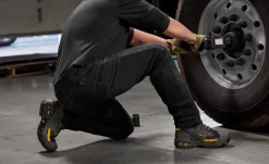 Keen Men's Troy 6" Waterproof Boot (Carbon-Fiber Toe) | Magnet/Black -Fashion Shoes 1025697 PDP TopImage