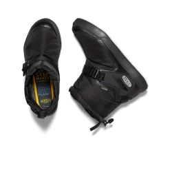 Keen Women's Hoodromeo Waterproof Slip-On Boot | Black/Black -Fashion Shoes 10697dd78316463305e08a2252d8311b19a869e0