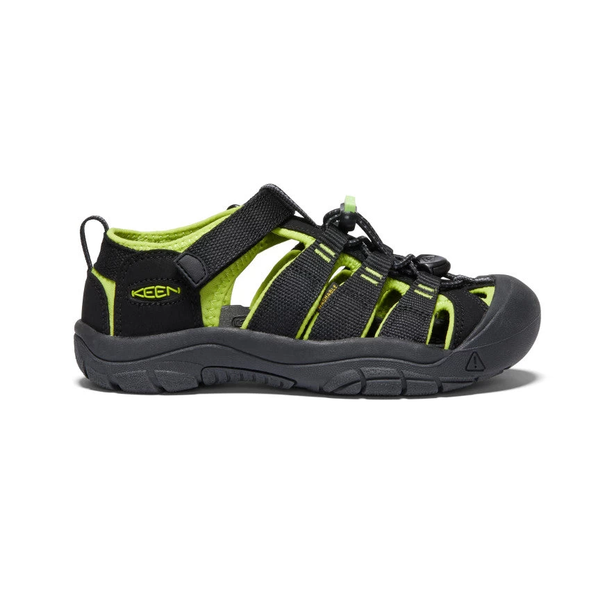 Keen Big Kids' Newport H2 | Black/Lime Green 1 Keen Big Kids' Newport H2 | Black/Lime Green