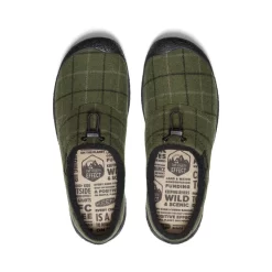 Keen Men's Howser III Slide | Dark Olive Plaid -Fashion Shoes 144d4a31ad2a3e85534d2d82867cae16e8541fb2