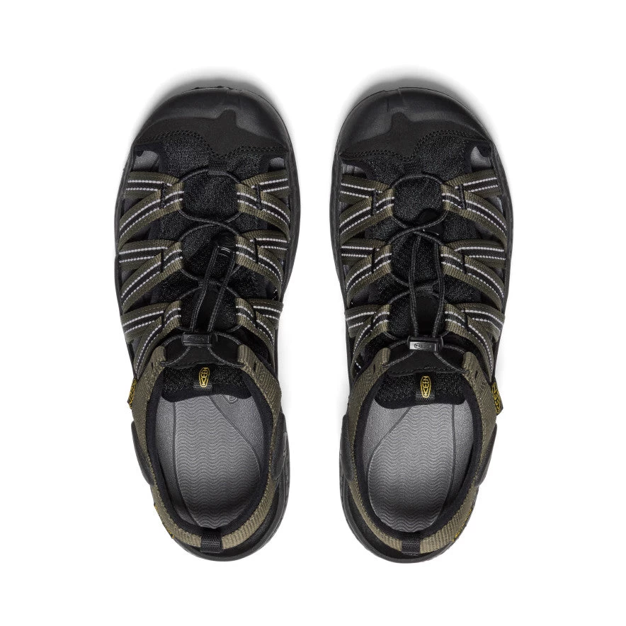 Keen Men's Drift Creek H2 Sandal | Dark Olive/Black 4 Keen Men's Drift Creek H2 Sandal | Dark Olive/Black - Image 4