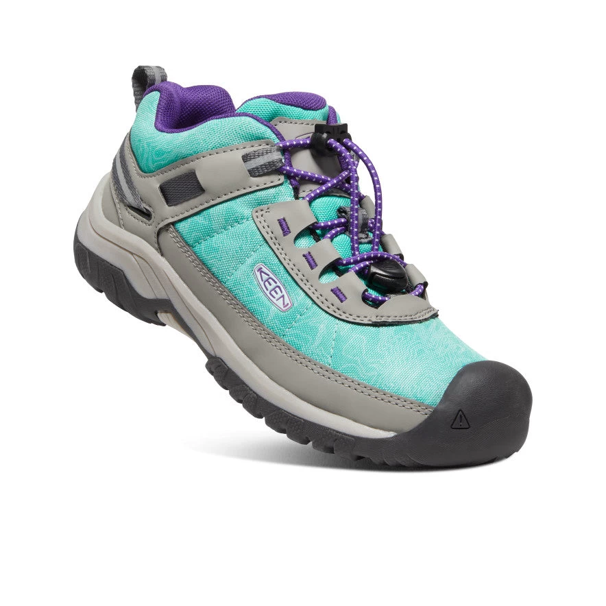 Keen Big Kids' Targhee Sport Vent Shoe | Waterfall/Vapor 3 Keen Big Kids' Targhee Sport Vent Shoe | Waterfall/Vapor - Image 3