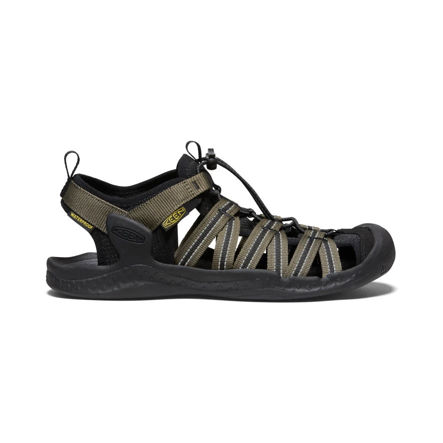 Keen Men's Drift Creek H2 Sandal | Dark Olive/Black 1 Keen Men's Drift Creek H2 Sandal | Dark Olive/Black