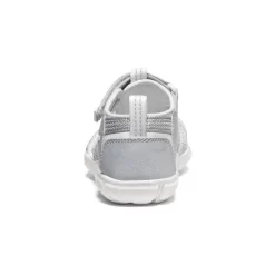 Keen Little Kids' Seacamp II CNX | Silver/Star White -Fashion Shoes 1e133378b52edb165632c77cd88ab4a1141da3a3