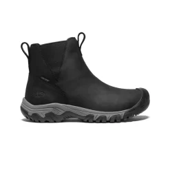 Keen Women's Greta Waterproof Chelsea | Black/Steel Grey