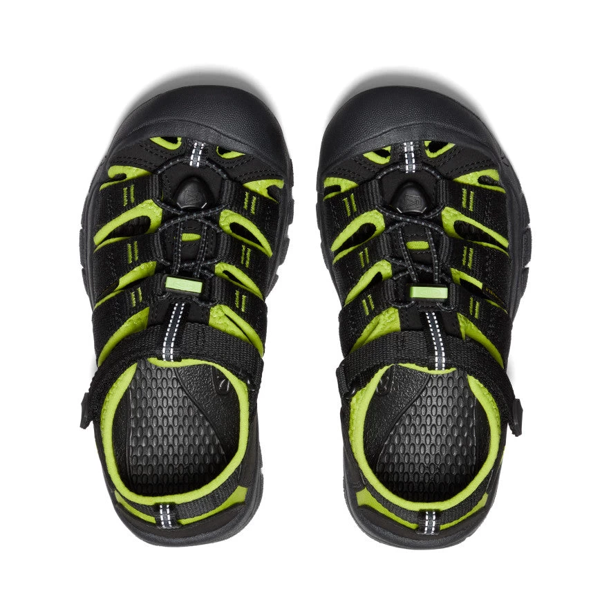 Keen Big Kids' Newport H2 | Black/Lime Green 4 Keen Big Kids' Newport H2 | Black/Lime Green - Image 4