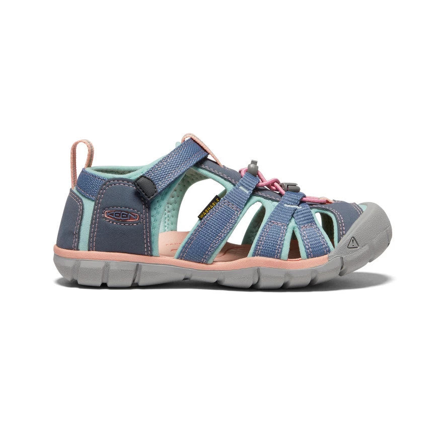 Keen Big Kids' Seacamp II CNX | Flint Stone/Ocean Wave 1 Keen Big Kids' Seacamp II CNX | Flint Stone/Ocean Wave