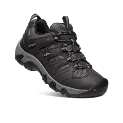 Keen Men's Koven Waterproof Shoe | Black/Drizzle -Fashion Shoes 2ca4ad00c462ef87c1a7f06e0411944d5300c2f7