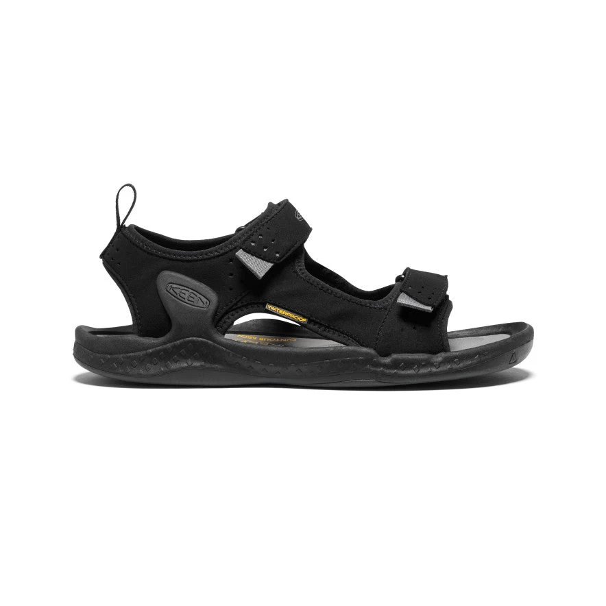 Keen Men's Drift Creek Two-Strap Sandal | Black/Steel Grey 1 Keen Men's Drift Creek Two-Strap Sandal | Black/Steel Grey
