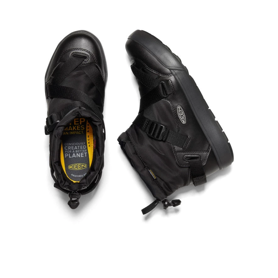 Keen Women's Hoodzerra Waterproof Boot | Black/Silver Birch 4 Keen Women's Hoodzerra Waterproof Boot | Black/Silver Birch - Image 4