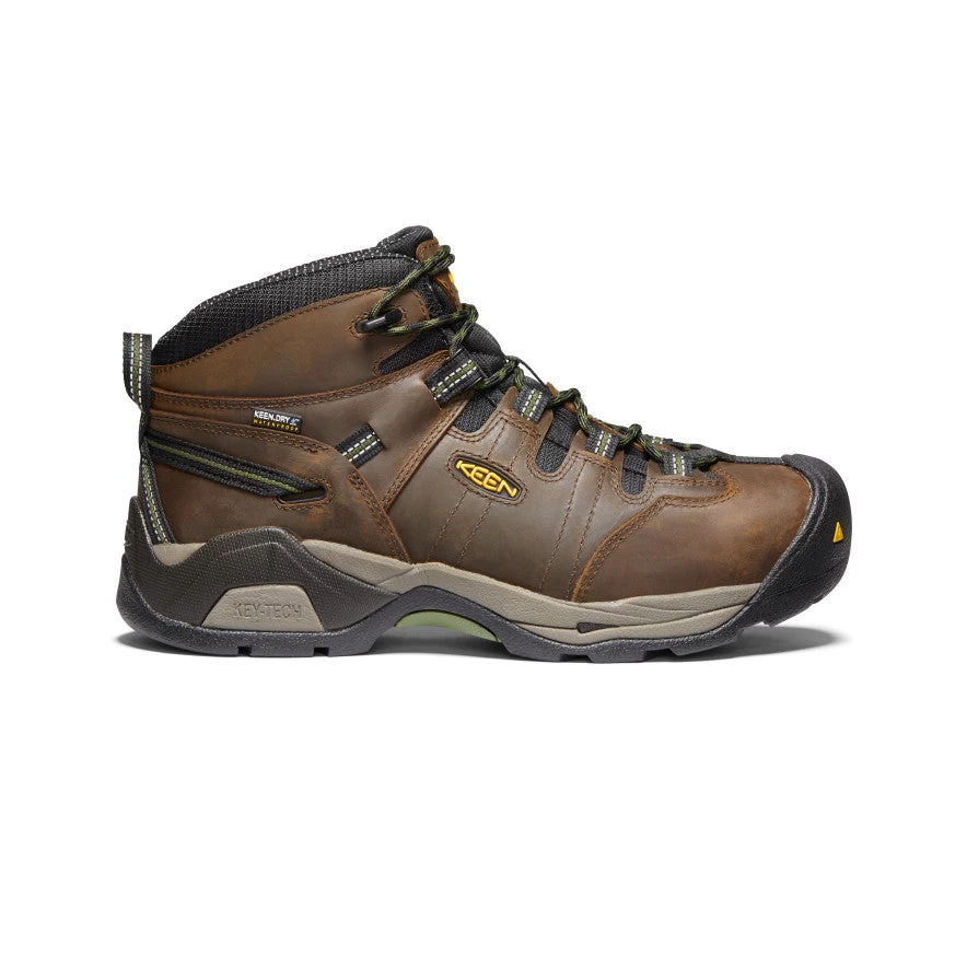 Keen Men's Detroit XT Waterproof Boot (Steel Toe) | Cascade Brown/Bronze Green 1 Keen Men's Detroit XT Waterproof Boot (Steel Toe) | Cascade Brown/Bronze Green