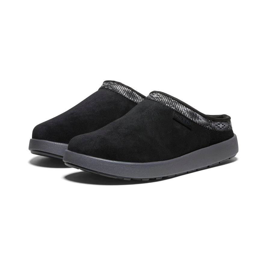 Keen Women's Elle Suede Mule | Black/Magnet 2 Keen Women's Elle Suede Mule | Black/Magnet - Image 2