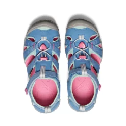 Keen Big Kids' Seacamp II CNX | Coronet Blue/Hot Pink -Fashion Shoes 3068a326bd44cc57020c57a00dbcef15deb78094