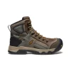 Keen Men's Davenport AL Waterproof Mid (Composite Toe) | Shitake/Forest Night