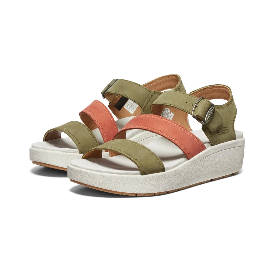 Keen Women's Ellecity Backstrap | Martini Olive/Baked Clay 2 Keen Women's Ellecity Backstrap | Martini Olive/Baked Clay - Image 2