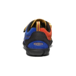 Keen Little Kids' Jasper II Sneaker | Surf/Orange -Fashion Shoes 373a9e66137a34859d6beb1d5f570bd1d6103a7b