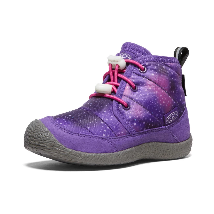 Keen Little Kids' Howser II Waterproof Chukka | Tillandsia Purple/Multi 3 Keen Little Kids' Howser II Waterproof Chukka | Tillandsia Purple/Multi - Image 3