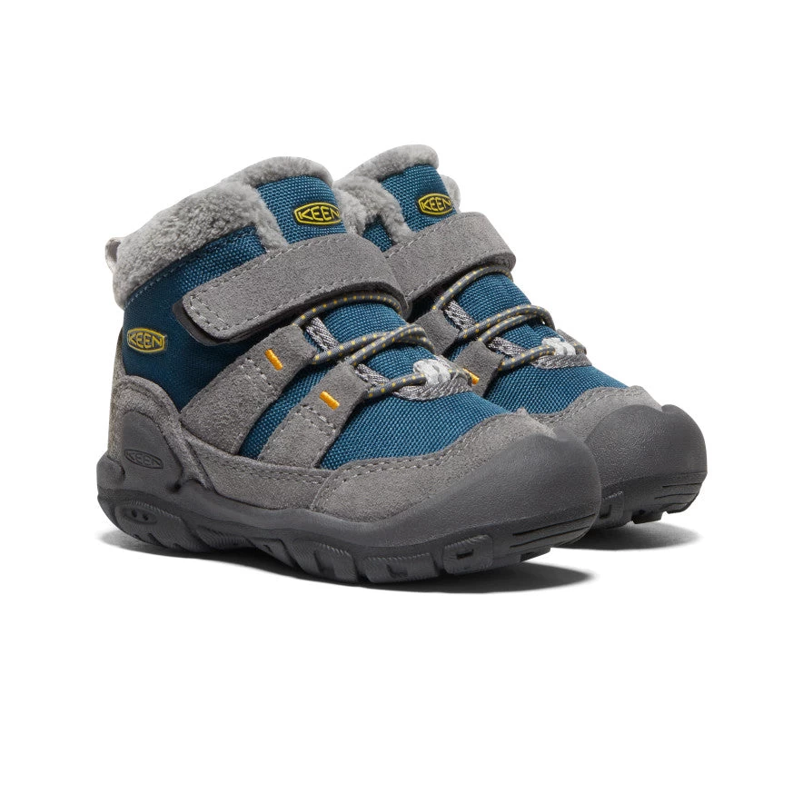 Keen Toddlers' Knotch Chukka | Steel Grey/Blue Wing Teal 2 Keen Toddlers' Knotch Chukka | Steel Grey/Blue Wing Teal - Image 2