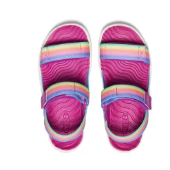 Keen Big Kids' Elle Backstrap | Rainbow/Festival Fuchsia -Fashion Shoes 3a18fac897c6e19279b811222d207b758d9679f1