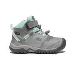 Keen Little Kids' Ridge Flex Waterproof Boot | Grey/Blue Tint