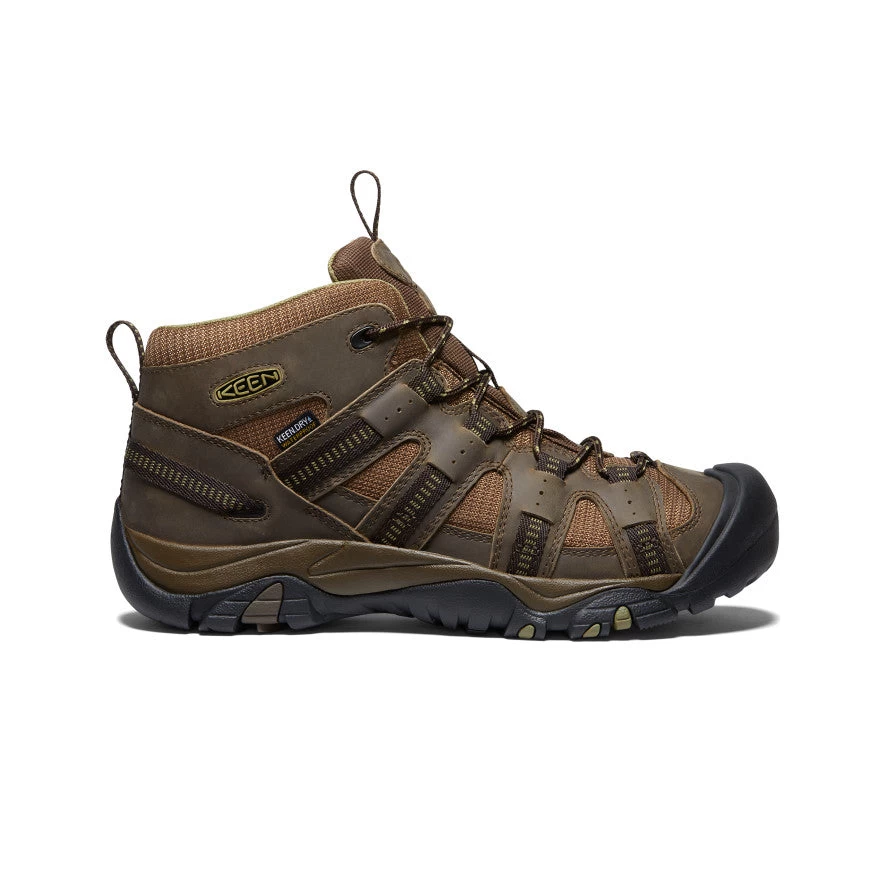 Keen Men's Siskiyou Waterproof Mid | Dark Olive/Olive Drab 1 Keen Men's Siskiyou Waterproof Mid | Dark Olive/Olive Drab
