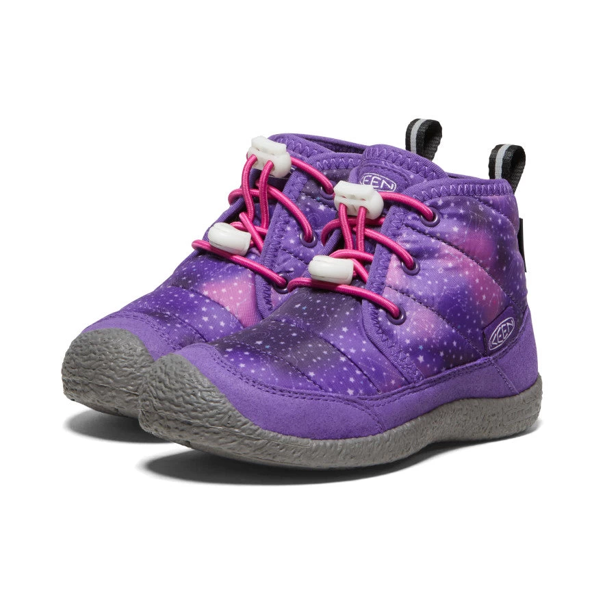 Keen Little Kids' Howser II Waterproof Chukka | Tillandsia Purple/Multi 2 Keen Little Kids' Howser II Waterproof Chukka | Tillandsia Purple/Multi - Image 2