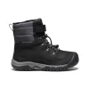 Keen Big Kids' Kanibou Waterproof Winter Boot | Black/Magnet