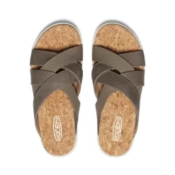 Keen Women's Elle Mixed Slide | Brindle/Birch 10 Keen Women's Elle Mixed Slide | Brindle/Birch -Fashion Shoes 3d73c7951cd68fc4d2df693dcac569a36737139e