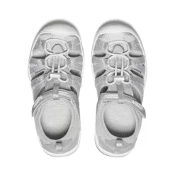 Keen Little Kids' Moxie Sandal | Silver -Fashion Shoes 410cccae79c92abd780bb1e0e9287e28092d70ec