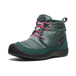 Keen Little Kids' Howser II Waterproof Chukka | Dark Forest/Fuchsia Purple -Fashion Shoes 4160a7905bd1c3869a22d0e4026682f29bc5a20a