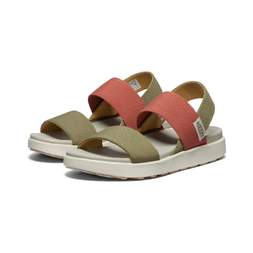 Keen Women's Elle Backstrap Sandal | Martini Olive/Baked Clay 2 Keen Women's Elle Backstrap Sandal | Martini Olive/Baked Clay - Image 2