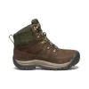 Keen Women's Kaci III Winter Waterproof Boot | Dark Earth/Green Plaid
