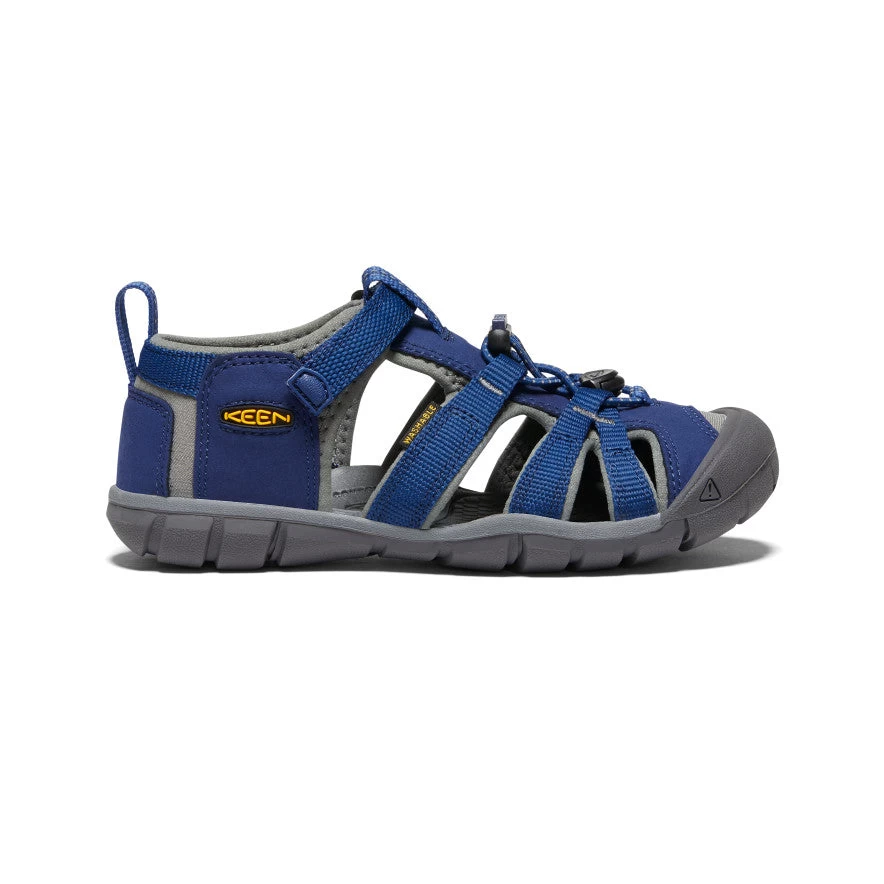 Keen Little Kids' Seacamp II CNX | Blue Depths/Gargoyle 1 Keen Little Kids' Seacamp II CNX | Blue Depths/Gargoyle