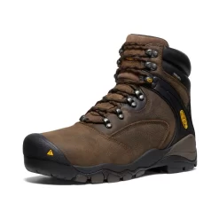 Keen Men's Louisville 6" Waterproof Boot (Steel Toe) | Cascade Brown -Fashion Shoes 4738b189a2e046b69ed4e2f29b873d6e997512b7