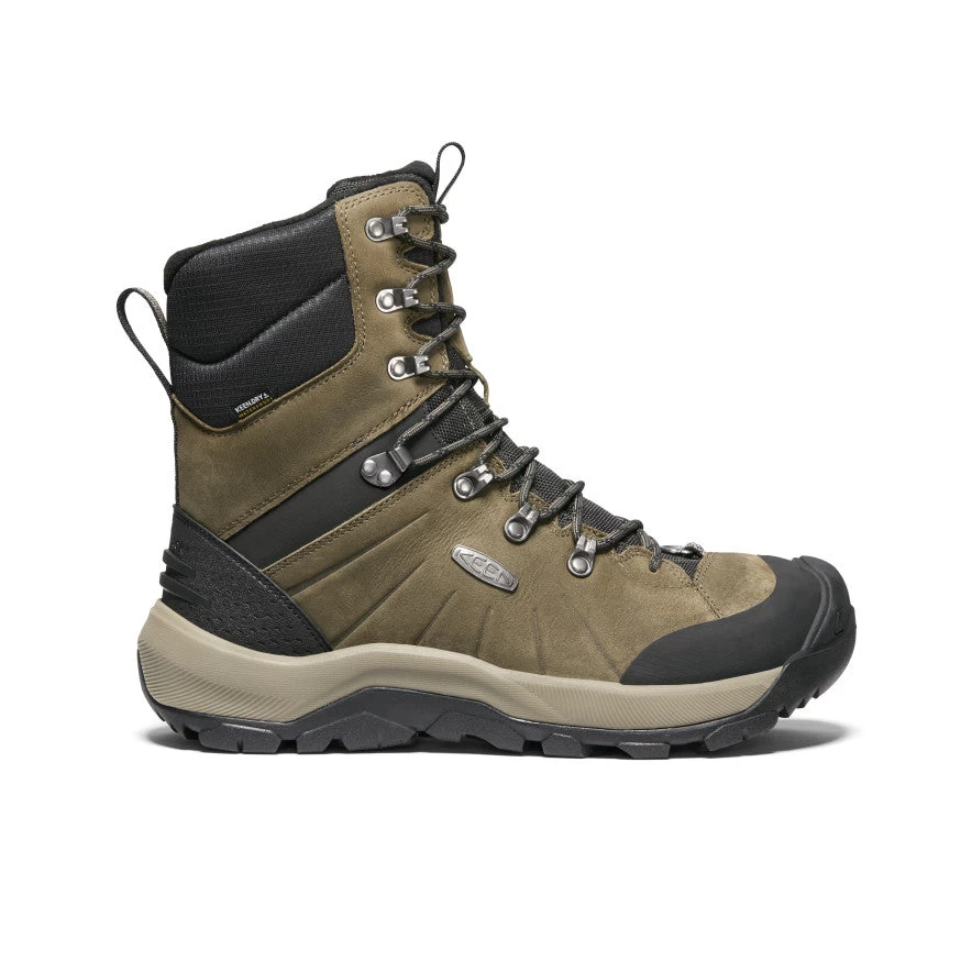 Keen Men's Revel IV High Polar Waterproof Boot | Canteen/Black 1 Keen Men's Revel IV High Polar Waterproof Boot | Canteen/Black