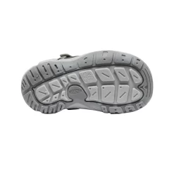 Keen Little Kids' Knotch Hollow Sneaker | Steel Grey/Safety Orange -Fashion Shoes 4a3d1bf58bba0c32260ed40ae3eb375e38cc1547