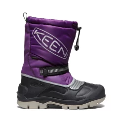 Keen Big Kids' Snow Troll Waterproof Boot | Charisma/Silver
