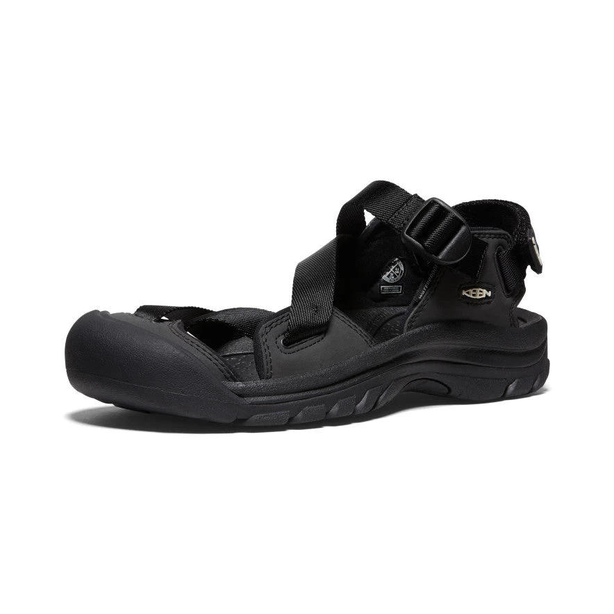 Keen Women's Zerraport II Sandal | Black/Black 3 Keen Women's Zerraport II Sandal | Black/Black - Image 3