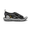 Keen Little Kids' Knotch River Open-Toe | Black/Steel Grey