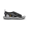 Keen Big Kids' Knotch River Open-Toe | Black/Steel Grey
