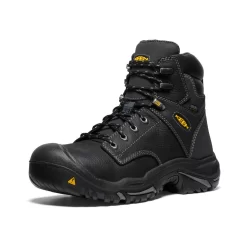 Keen Men's Mt Vernon 6" Waterproof Boot (Steel Toe) | Black -Fashion Shoes 5204cd72980a4b7678cd5cbf2e447a9251f488c8