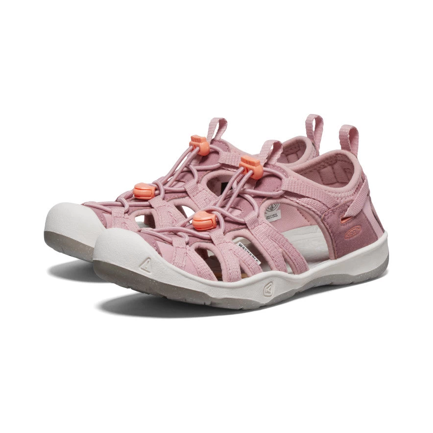 Keen Big Kids' Moxie Sandal | Nostalgia Rose/Papaya Punch 2 Keen Big Kids' Moxie Sandal | Nostalgia Rose/Papaya Punch - Image 2