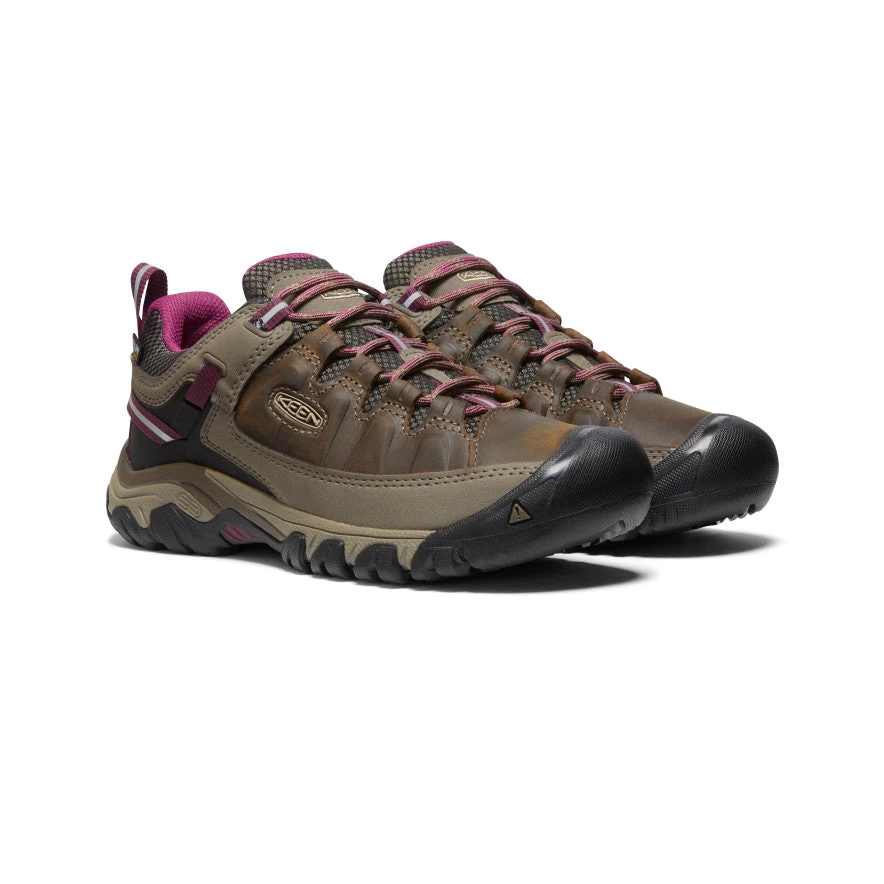 Keen Women's Targhee III Waterproof | Weiss/Boysenberry 2 Keen Women's Targhee III Waterproof | Weiss/Boysenberry - Image 2